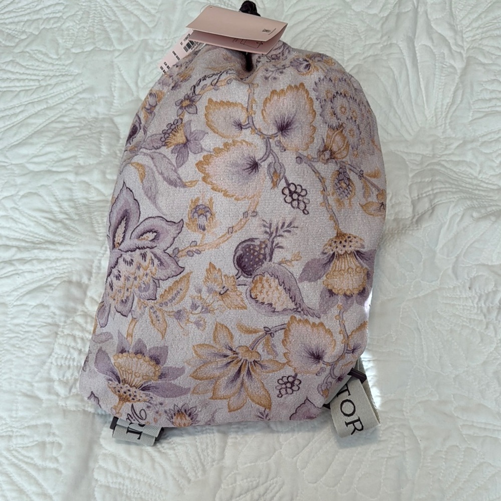 Floral Drawstring Bag with Towel - Victoria secret